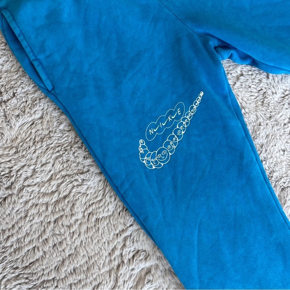 Nike Club Wash Club Drip SweatPants Men's Small Green Abyss Aqua - Picture 5 of 13